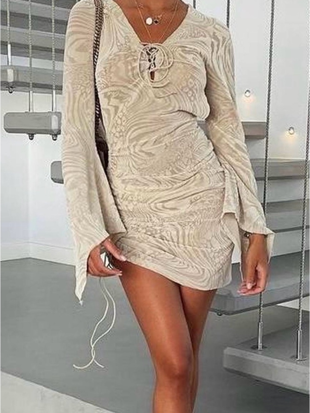 I.AM.GIA Iconic Nude Amina Dress - XS